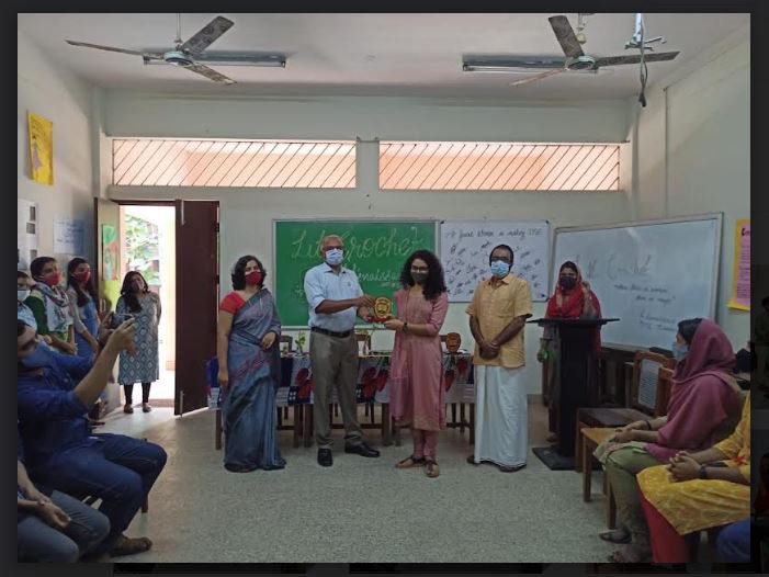 In celebration of Women’s Day organized LIT CROCHET a literary exhibition