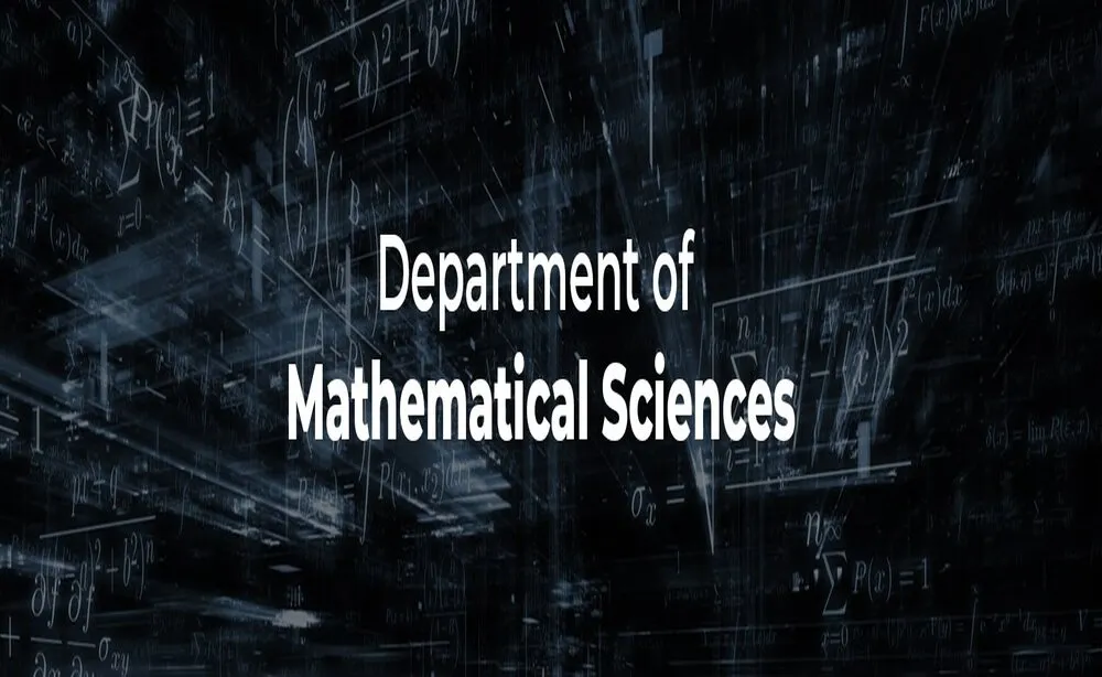 Department of Mathematical Sciences